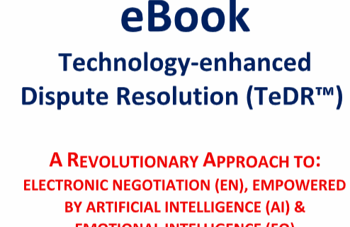 ebook dispute resolution, mediation, odr